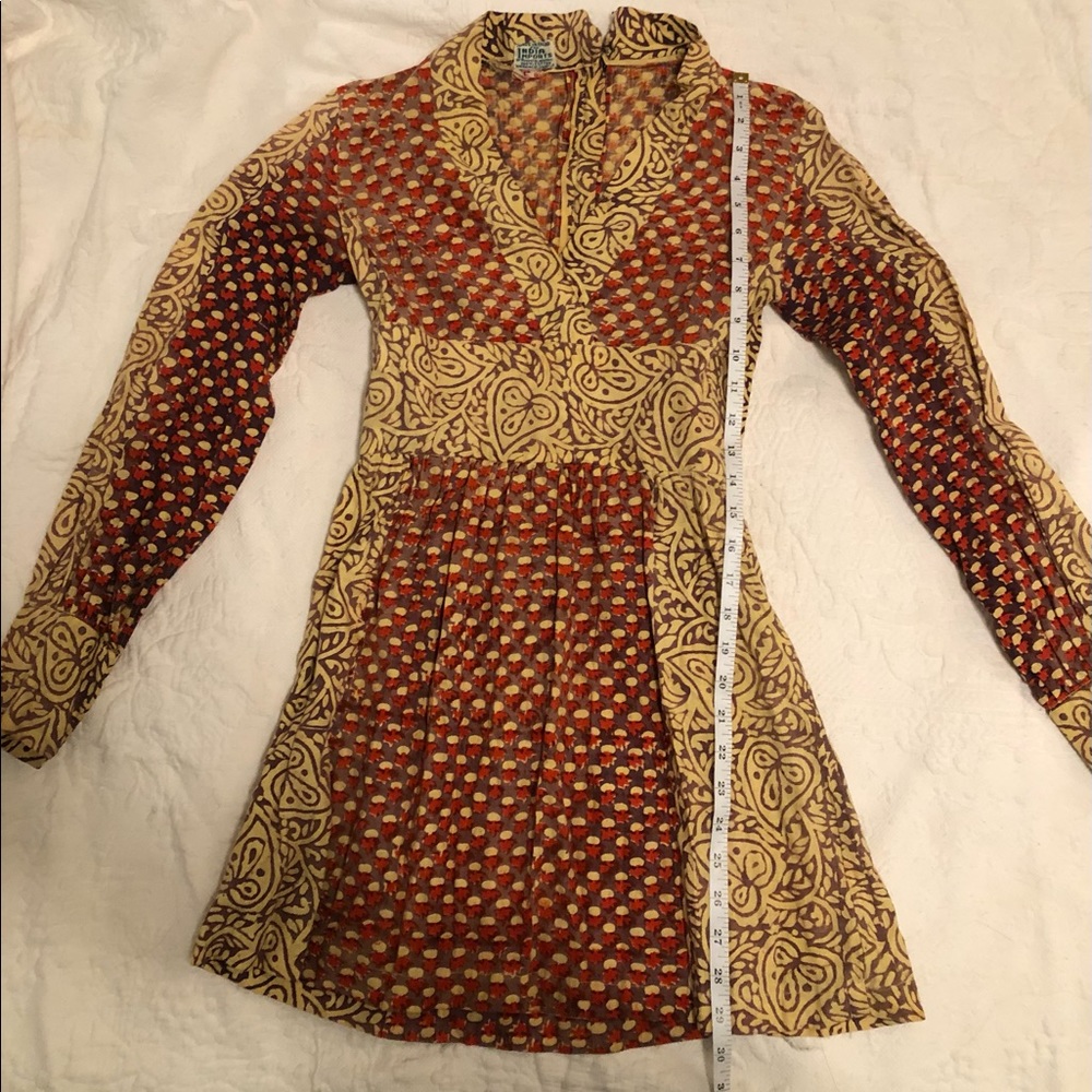 Adorable Vintage 60’s India Imports mini dress! Size XS Size 2 petite